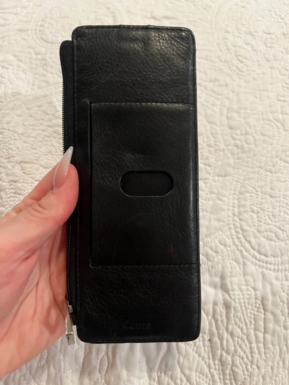 Leather card wallet, Lodis Card Stacker